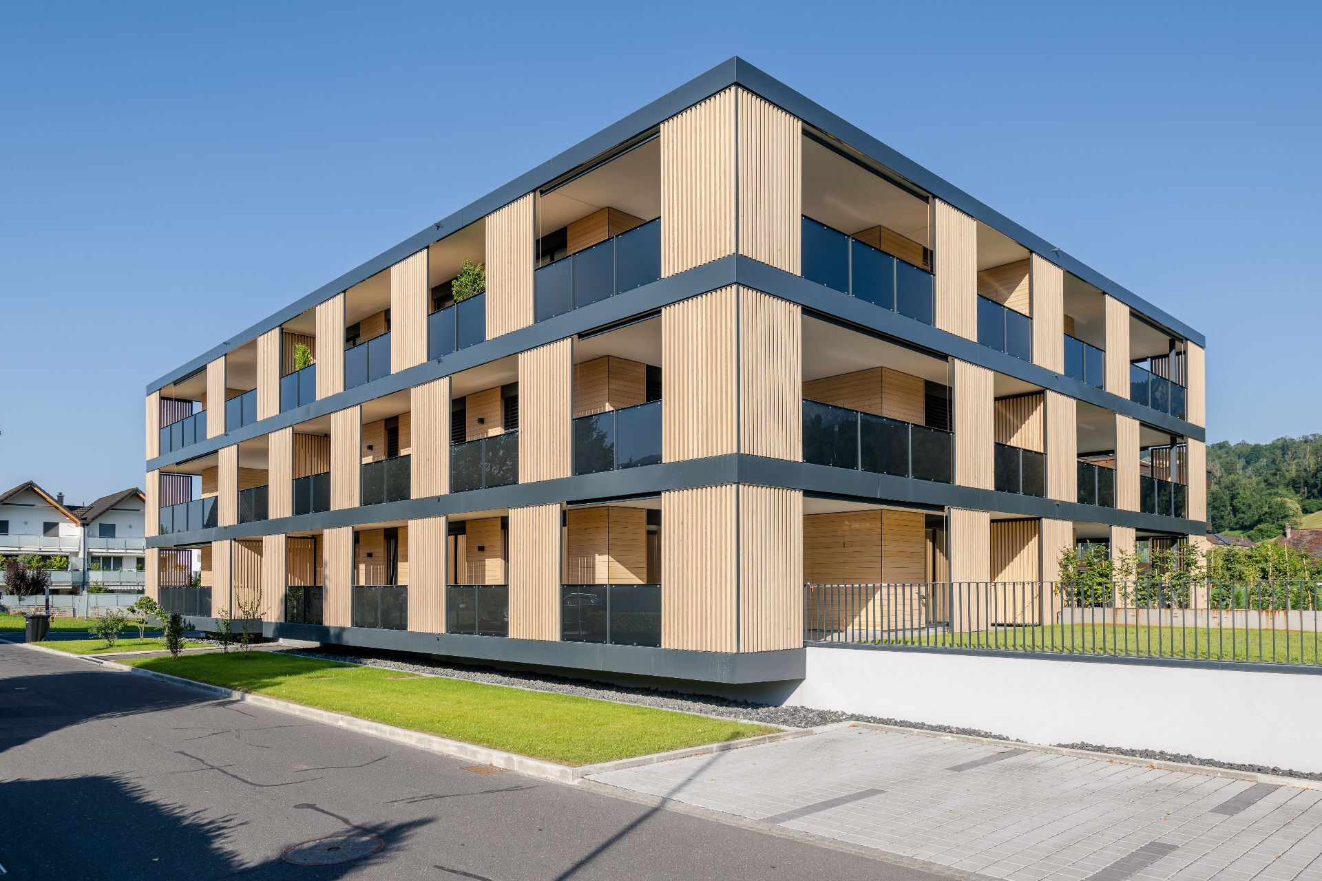 Langacker L71 residential development in Ruggell